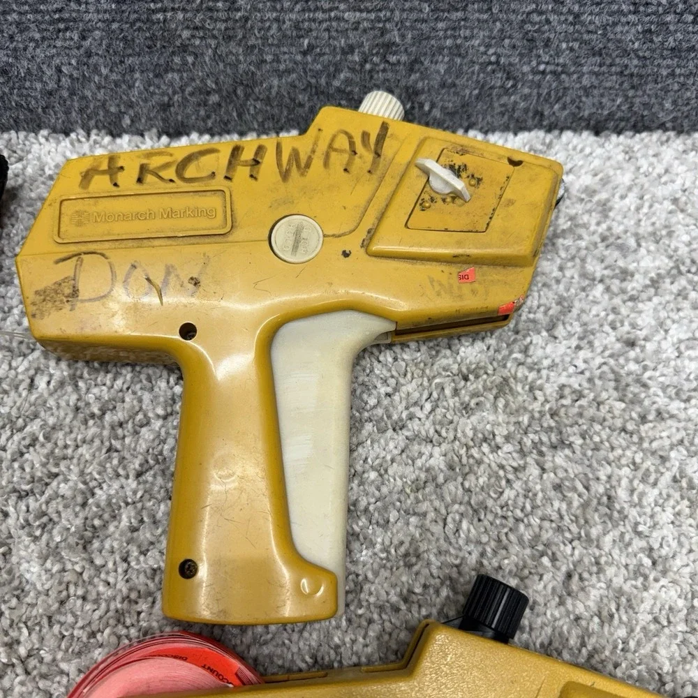 Lot Monarch 1159 / 1110 / contact Garvey 25-5 price maker label gun AS IS x4